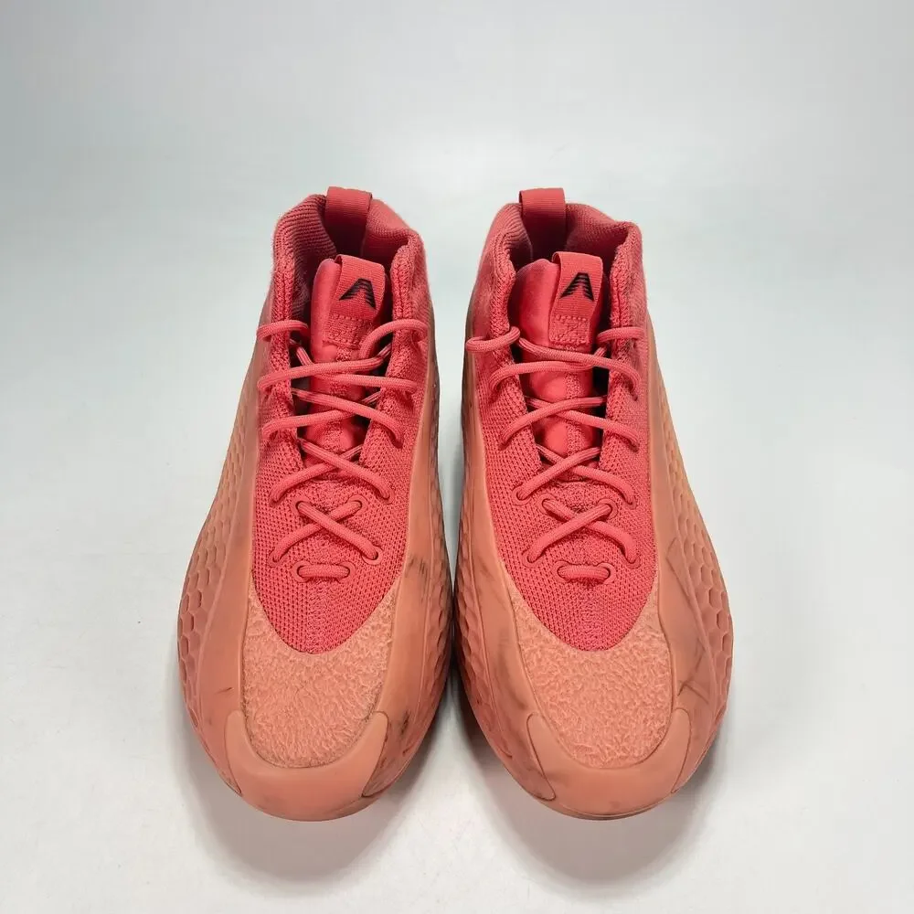 adidas AE 1 Georgia Red Clay Athletic Mid Top Basketball Shoes IF1863 Men's Sz 8